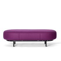 Banquette contemporaine / en tissu / en...