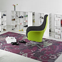 Fauteuil contemporain / en cuir / en tissu...