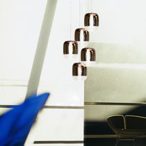 Suspension / en verre soufflé / contemporaine...
