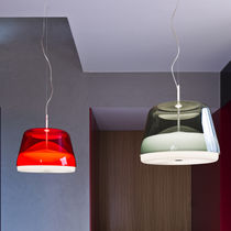 Suspension / en PMMA / en opale / contemporaine
