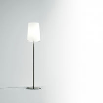 Lampe sur pied / en verre soufflé / contemporaine...