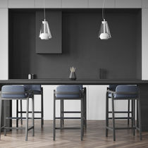 Suspension / en aluminium / en verre / contemporaine