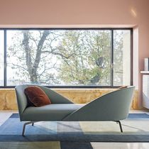Méridienne contemporaine / en tissu / en...