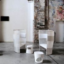 Fauteuil contemporain / en tissu / à dossier...
