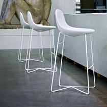 Chaise de bar contemporaine / en métal /...