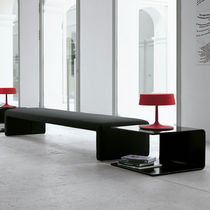 Table d'appoint contemporaine / en verre...