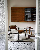 Fauteuil contemporain / en tissu / par Patrick...