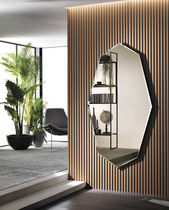 Miroir mural / contemporain / octogonal