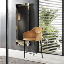 Chaise de bar contemporaine / en tissu /...