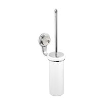 Brosse de toilettes en métal / murale