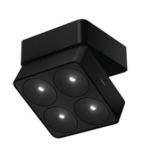Downlight apparent / à LED / carré / aluminium