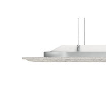 Luminaire suspendu / à LED / carré / en...