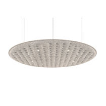 Luminaire suspendu / à LED / rond / en plastique
