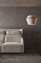 Canapé lit / contemporain / en tissu