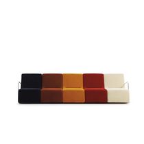Canapé modulable / contemporain / multicolore...