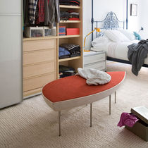 Banquette contemporaine / en laine / bois...