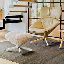 Repose-pied contemporain / en tissu / en...