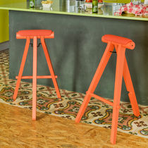 Tabouret de bar classique / en tissu / en...