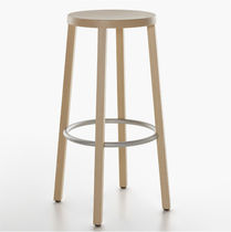 Tabouret de bar contemporain / en frêne...