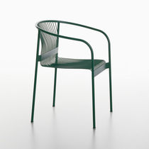Chaise contemporaine / en fil de métal /...