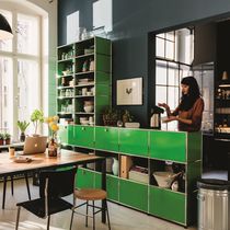 Étagère contemporaine / en MDF laqué / avec...
