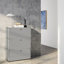 Buffet haut / contemporain / en métal /...