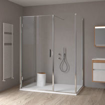 Cabine de douche en verre / en inox / en...