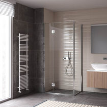 Cabine de douche en inox / d'angle / résidentielle...