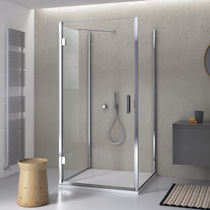 Cabine de douche en verre / en inox / en...