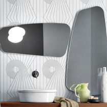 Miroir de salle de bain mural / contemporain...