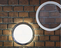 Applique murale contemporaine / en fonte...