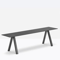 Banc contemporain / en acier / stratifié...