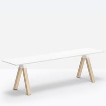 Banc contemporain / en chêne / en acier...