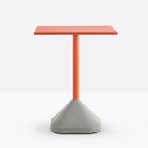 Table bistrot contemporaine / en bois /...