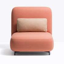Chauffeuse contemporaine / en tissu / aluminium...