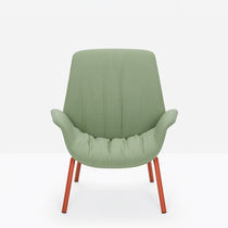 Fauteuil contemporain / en tissu / en acier...