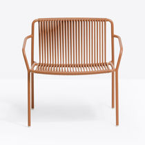 Fauteuil contemporain / tissu enduit PVC...