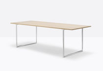 Bureau sur pied / contemporain / en stratifié...