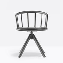 Chaise contemporaine / en tissu / en frêne...