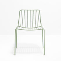 Chaise de jardin contemporaine / en acier...