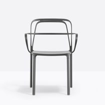 Chaise contemporaine / en fonte d'aluminium...