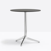 Table bistrot contemporaine / en aluminium...