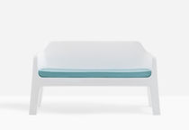 Canapé contemporain / de jardin / blanc...