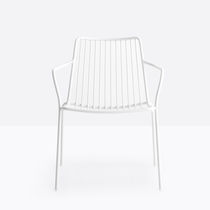 Chaise de jardin contemporaine / en métal...