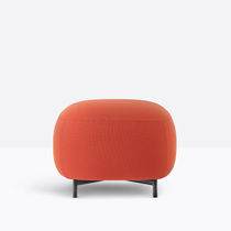 Pouf contemporain / aluminium / en tissu...