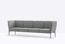 Canapé modulable / contemporain / gris /...