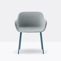 Fauteuil contemporain / en tissu / en simili...