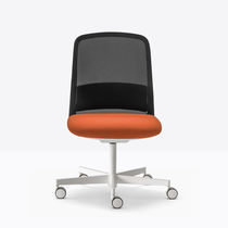 Chaise de bureau contemporaine / en tissu...