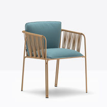 Chaise contemporaine / en tissu / en PVC...