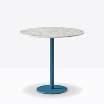 Table bistrot contemporaine / en marbre...
